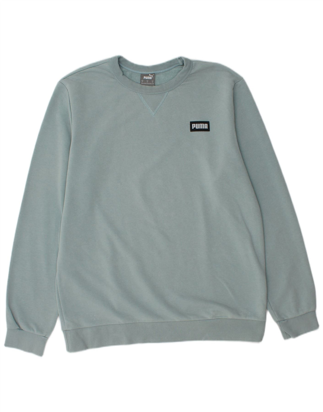 PUMA Mens Moletom Jumper Médio Azul
