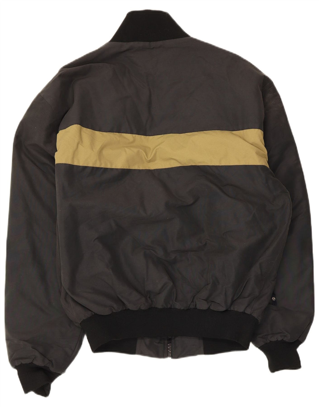Jaqueta bomber masculina North Sails UK 40 grande algodão colorblock preto