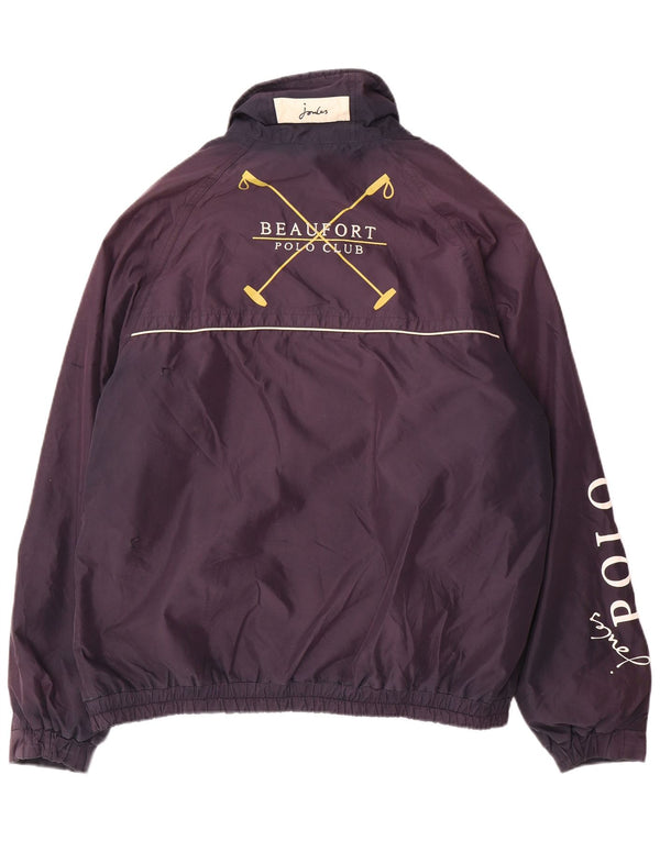 Jaqueta masculina Joules Graphic Bomber UK 42 XL azul marinho poliéster