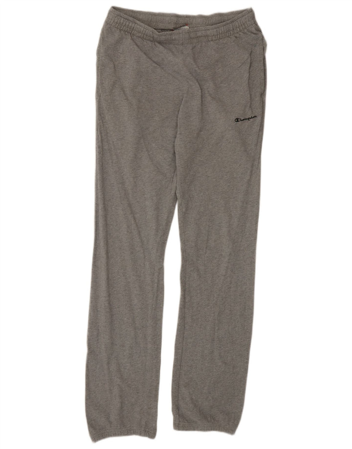 Calça esportiva masculina Champion Joggers pequena cinza