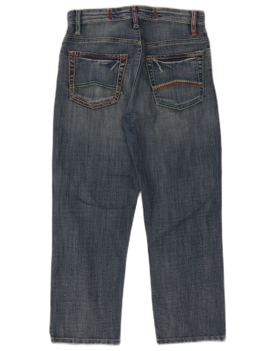Calça jeans feminina Marlboro Classics W27 L22 azul algodão