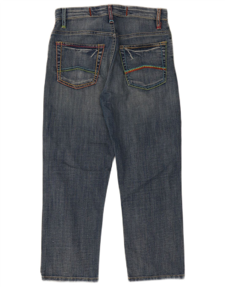 Calça jeans feminina Marlboro Classics W27 L22 azul algodão