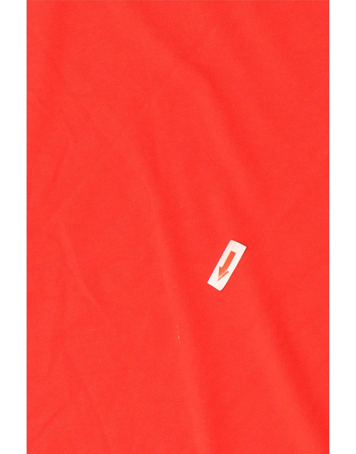 Camiseta gráfica masculina Champion grande bloco colorido vermelho