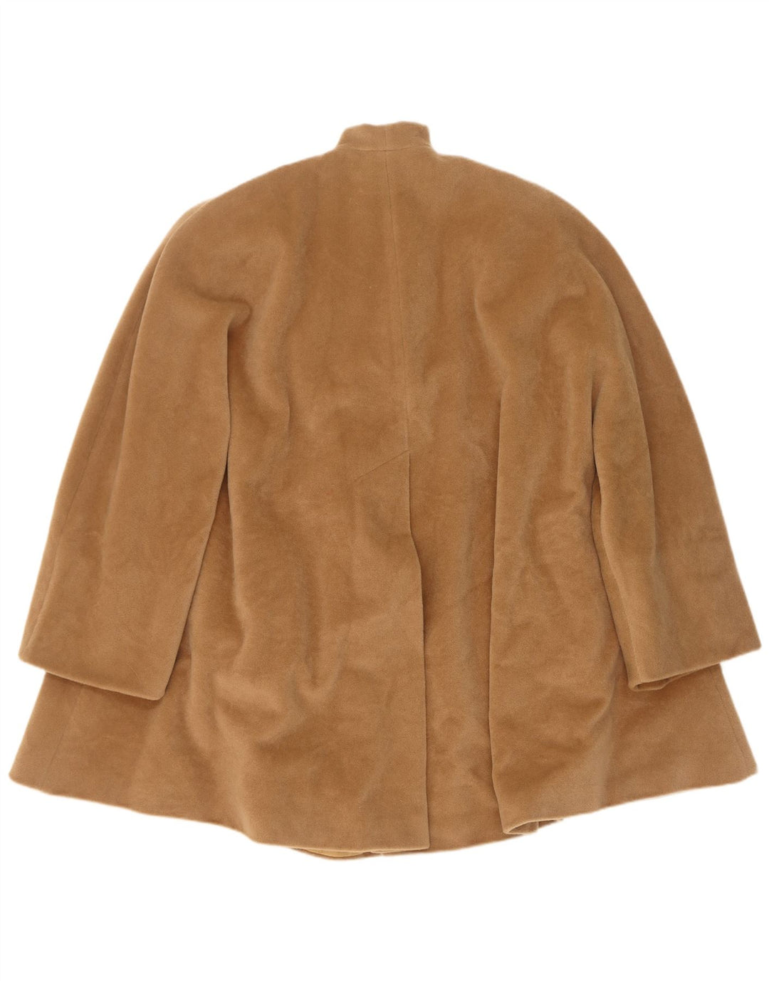 Sobretudo feminino Gianfranco Ferre manga 3/4 Reino Unido 18 XL lã marrom