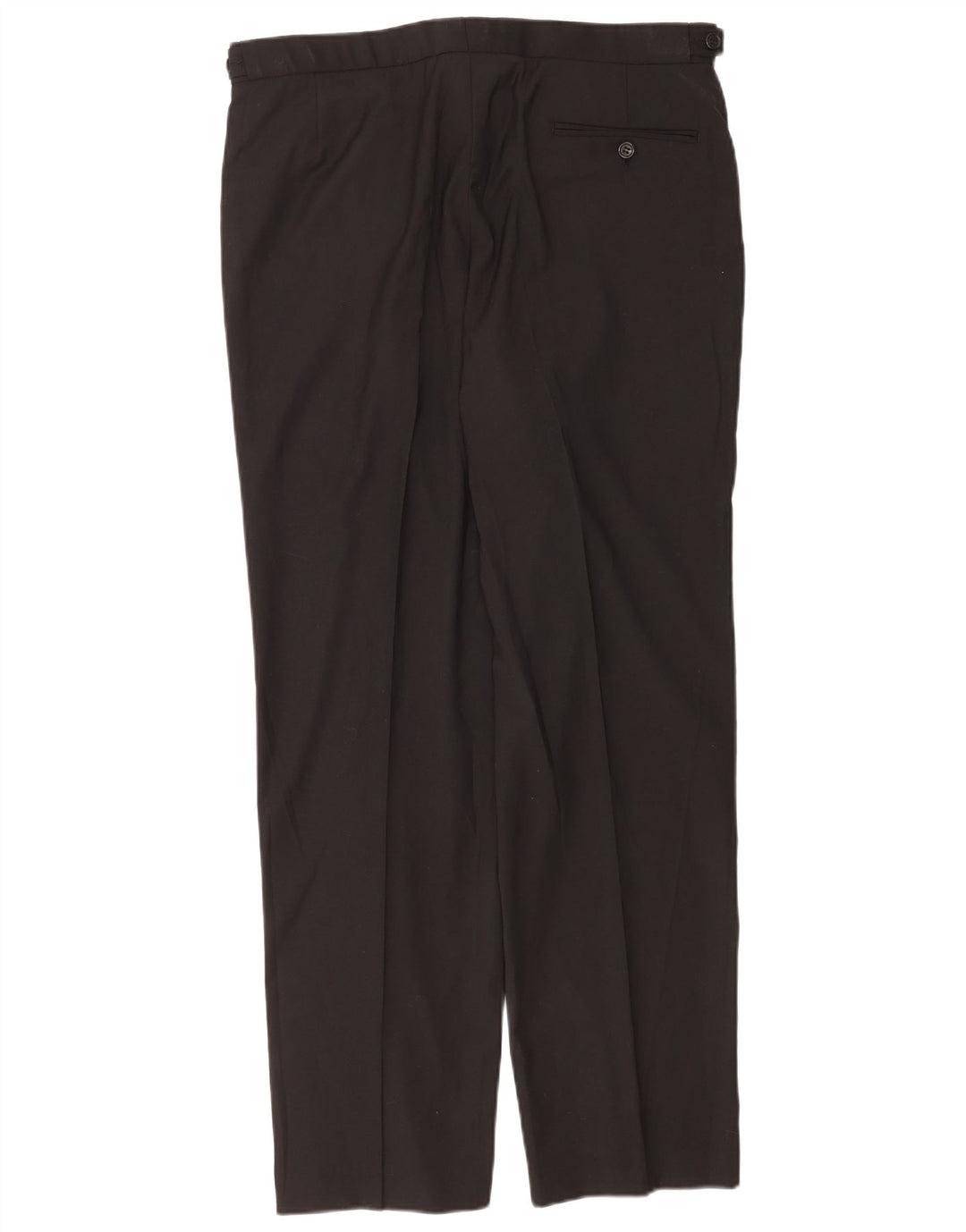 Calça masculina Marks & Spencer com pegged suit W36 L31 poliéster preto