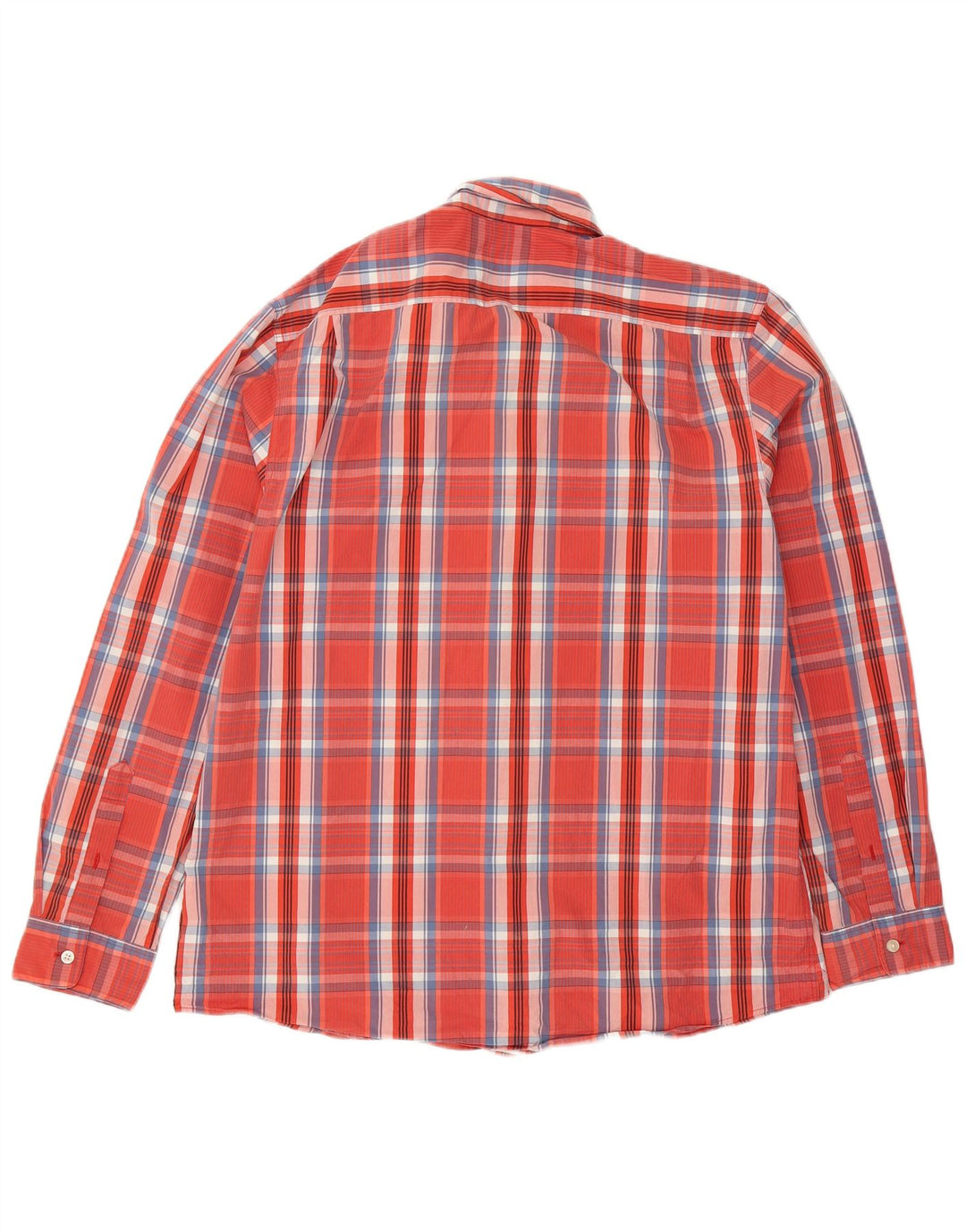 Camisa masculina JACK WILLS XL de algodão xadrez vermelho