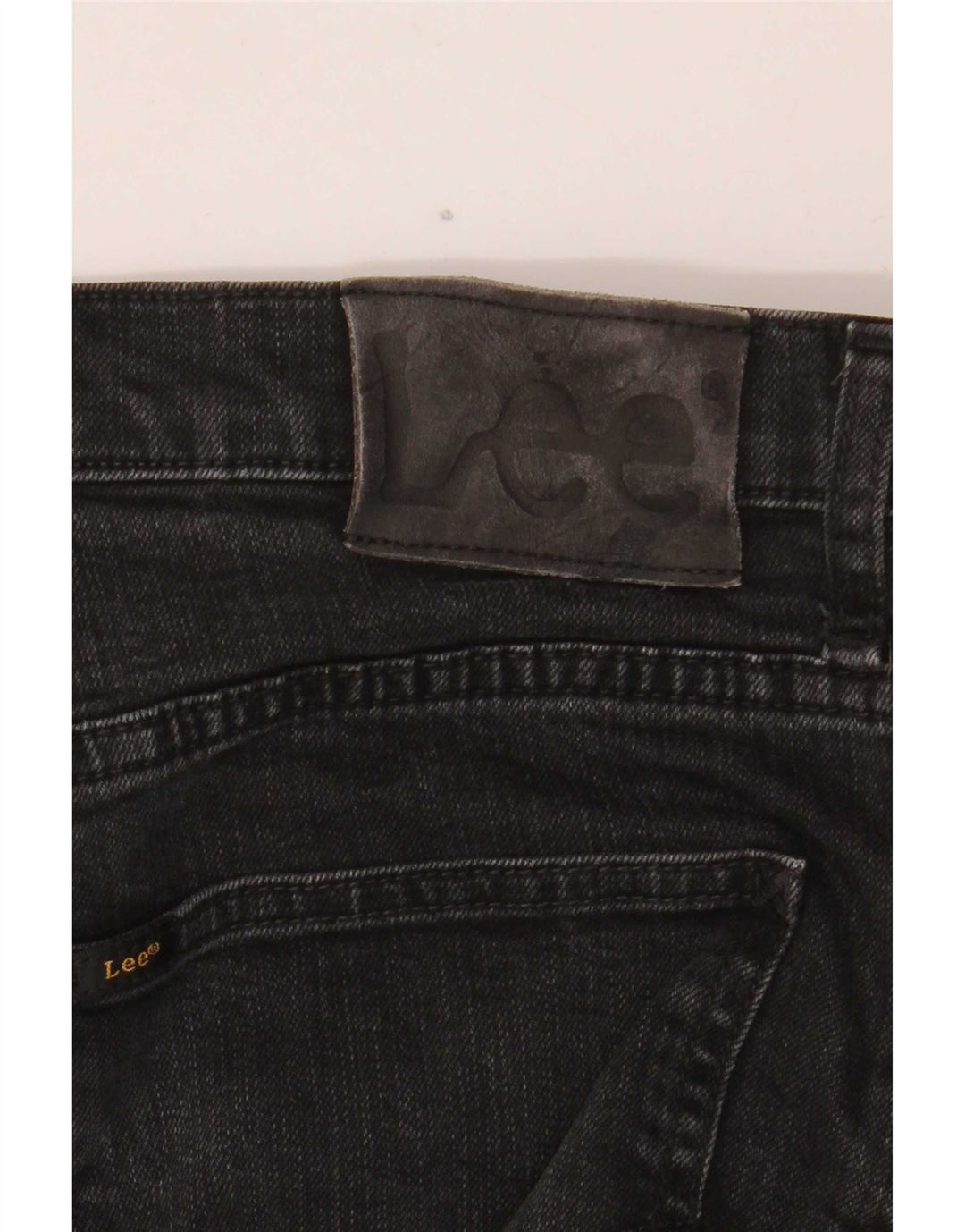 Calça jeans reta masculina Lee W30 L27 preta
