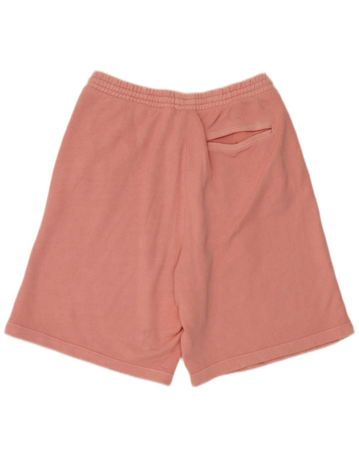 Shorts esportivos masculinos Reebok grande algodão rosa