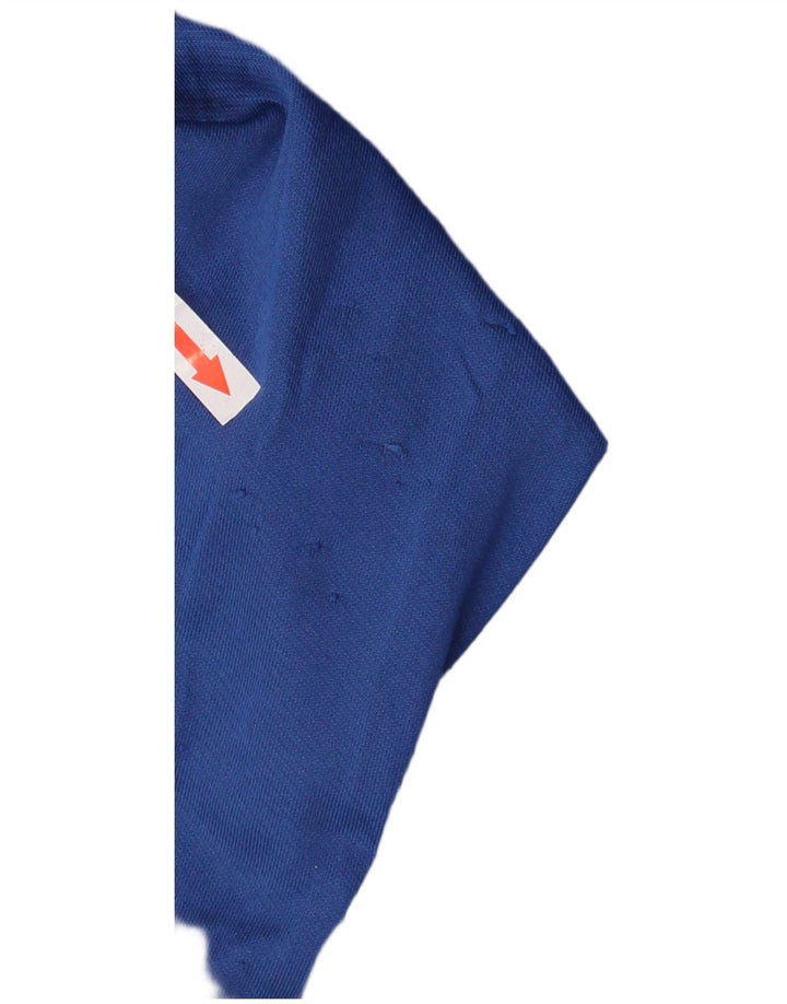 Pulôver feminino NFL Colts com zíper e gola alta Reino Unido 16 grande azul marinho