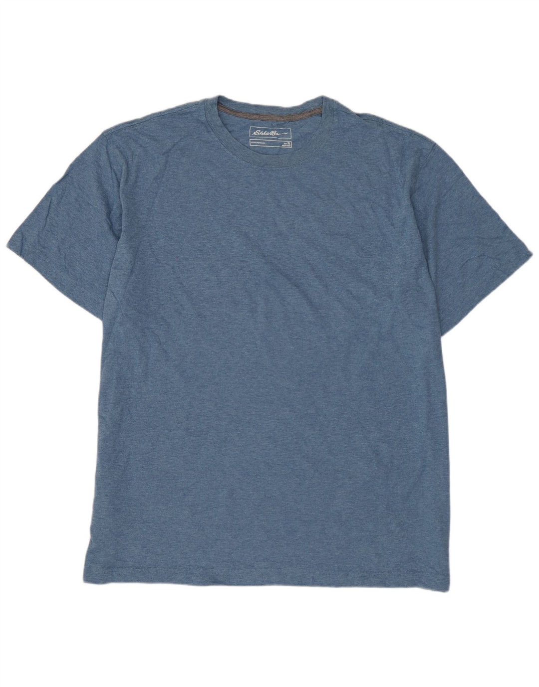 Camiseta masculina EDDIE BAUER Top XL algodão azul