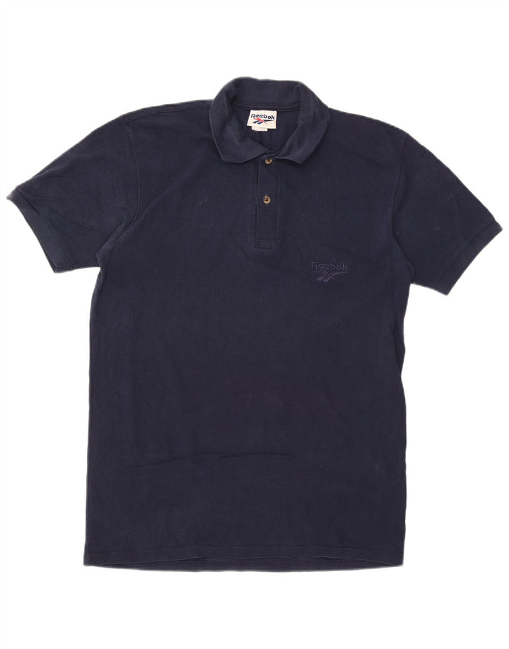 Camisa polo masculina REEBOK grande azul marinho