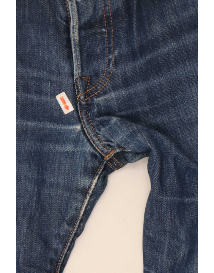 Levi's Masculino 501 Straight Jeans W30 L32 Azul Algodão
