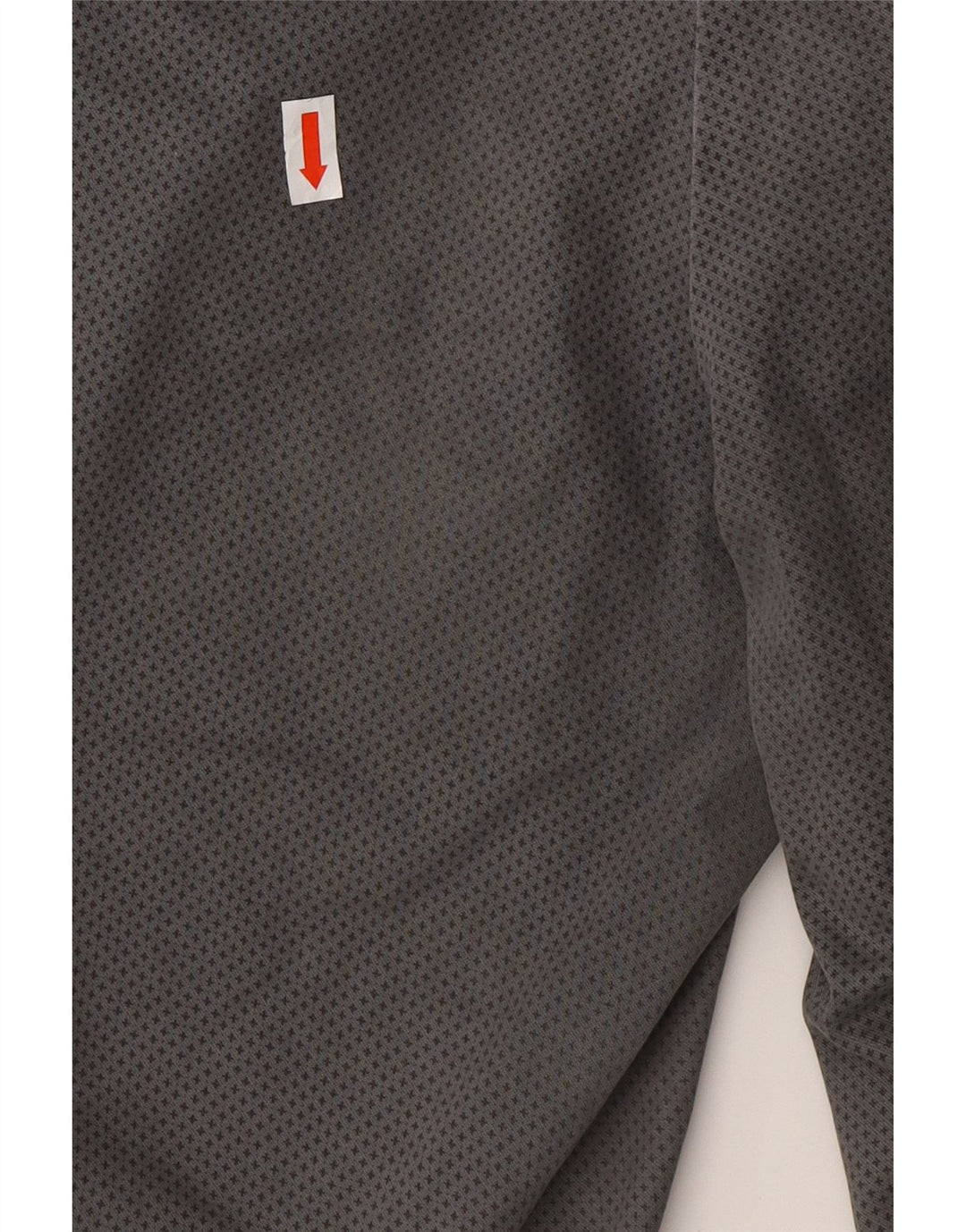 Calça Chino Feminina BENETTON Slim UK 12 Médio W32 L28 Cinza Manchado