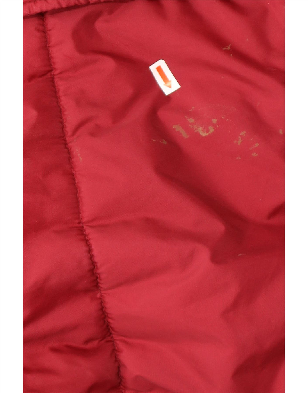 Jaqueta acolchoada masculina vintage UK 42 XL vermelha