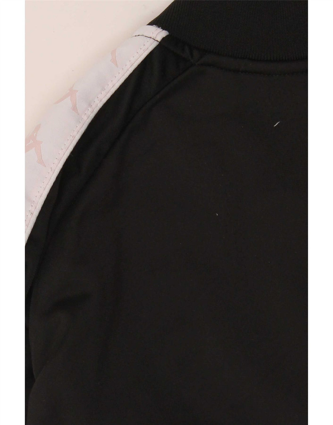 Jaqueta Kappa Boys Graphic Treino Top 13-14 Anos Preto Colorblock