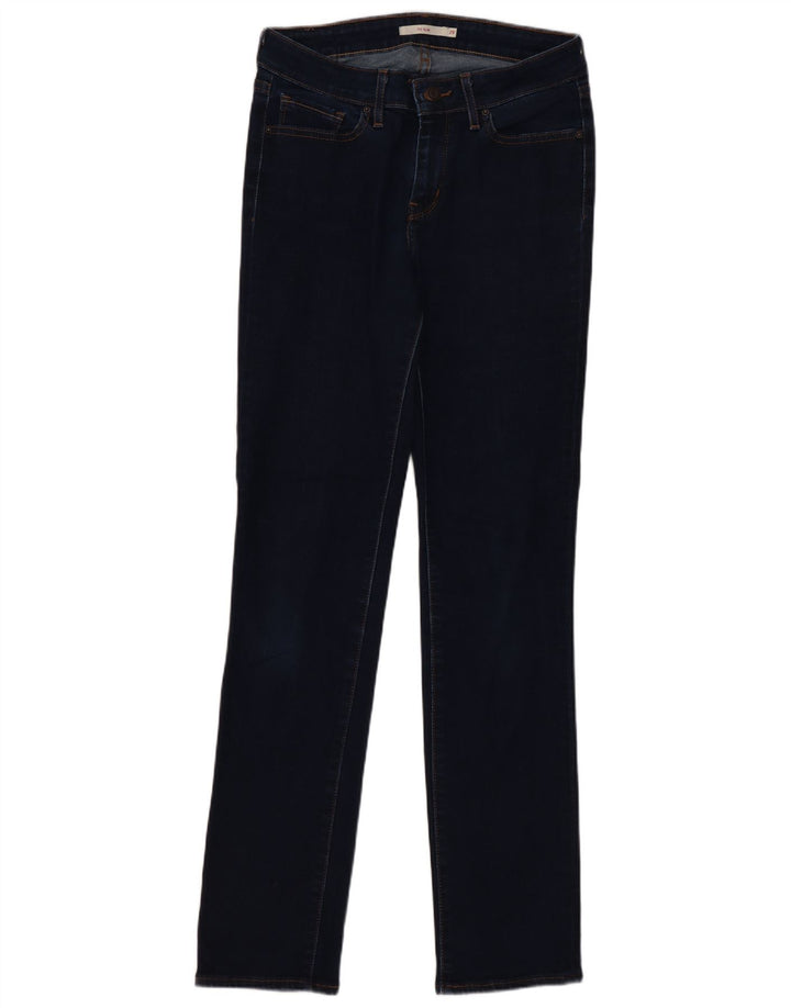 Calça jeans feminina LEVI'S 712 Slim W29 L31 azul marinho algodão