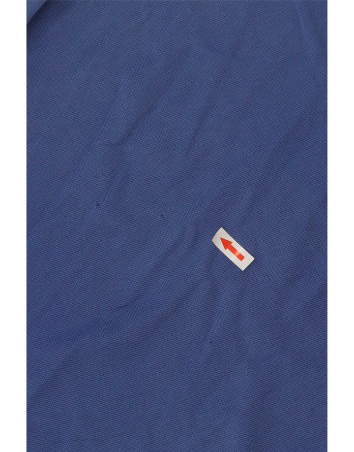 Camisa pólo masculina Sergio Tacchini grande algodão azul