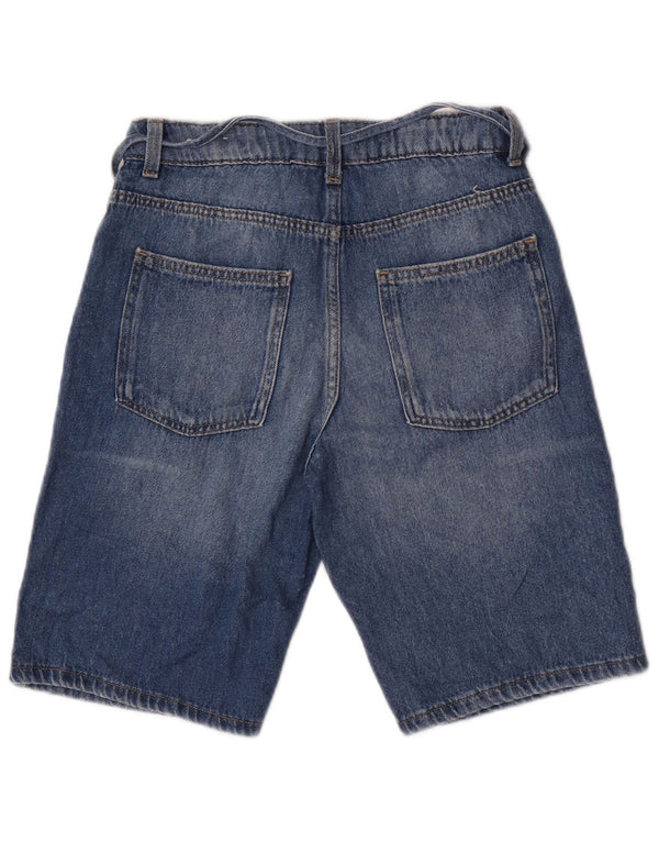 Shorts jeans femininos Zara 13-14 anos W26 algodão azul