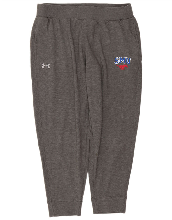 UNDER ARMOUR Masculino SMU Mustangs Calça de treino Joggers cinza grande