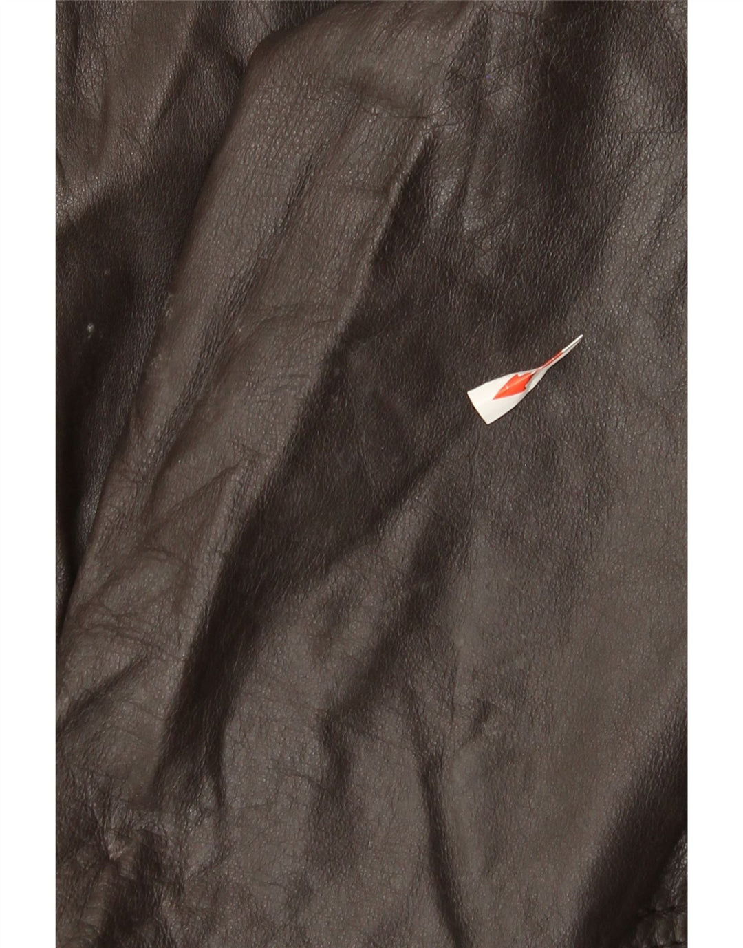 Jaqueta de couro masculina vintage IT 48 couro marrom médio