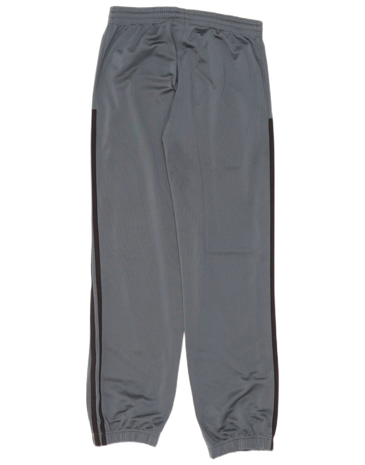 Adidas Mens Calças de treino Joggers UK 36/38 Pequeno Cinza Poliéster