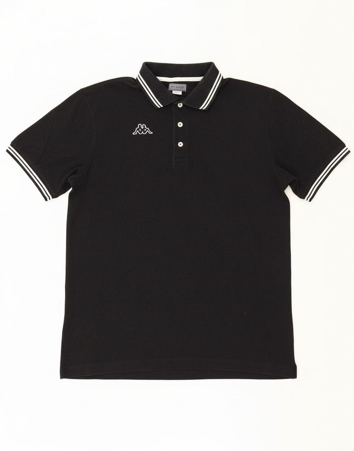 Camisa polo masculina KAPPA 2XL algodão preto