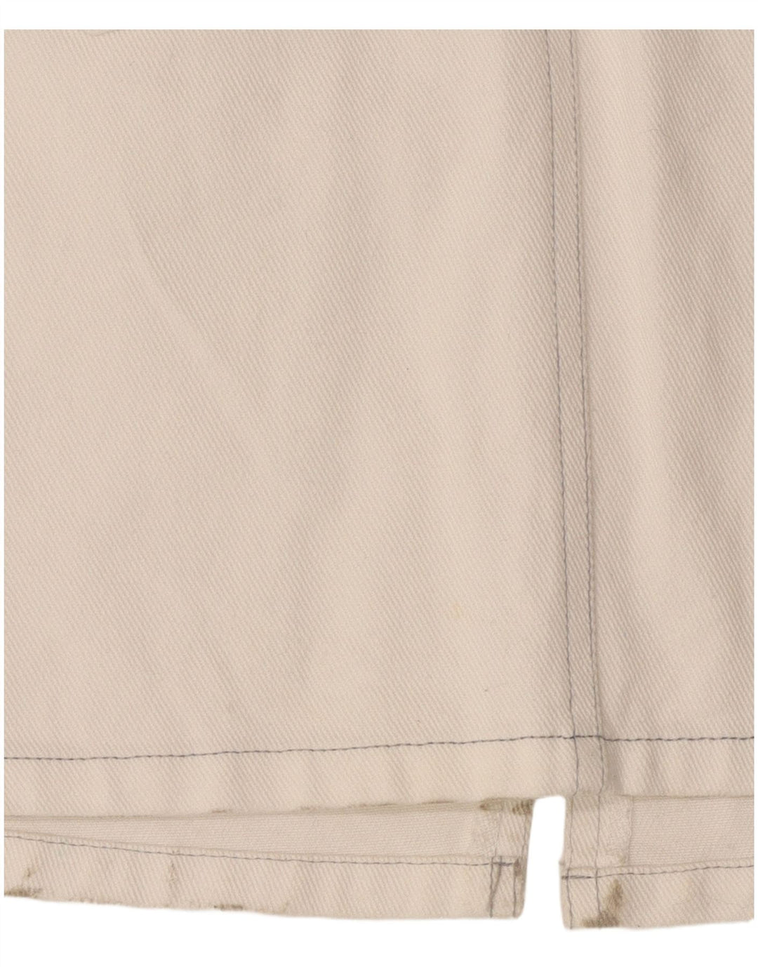 Cache Vestido feminino jeans avental UK 8 pequeno branco