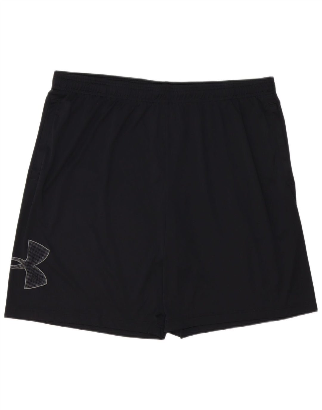 Shorts esportivos gráficos masculinos Under Armour 2XL poliéster preto