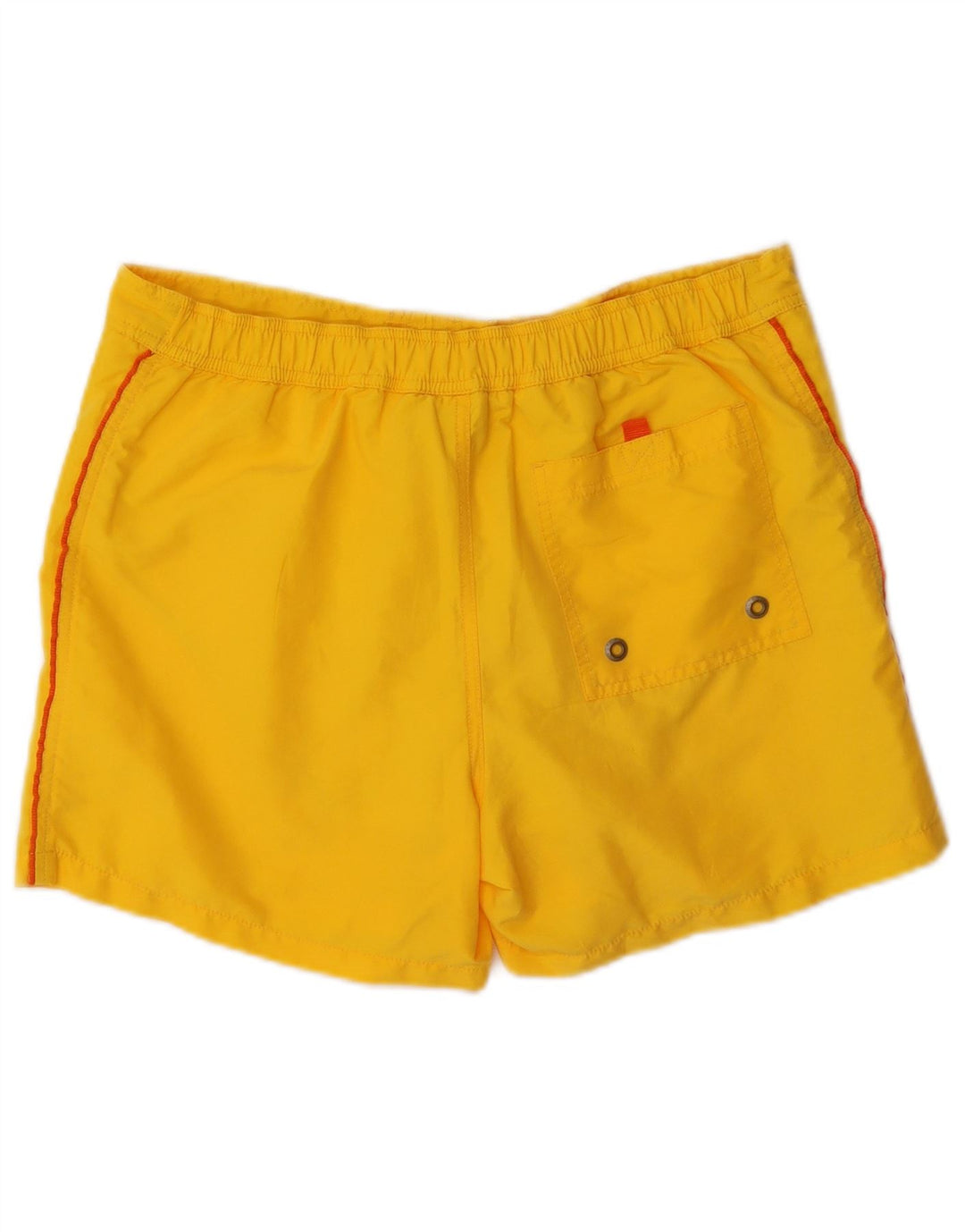 Shorts de natação masculino Sergio Tacchini poliéster amarelo médio