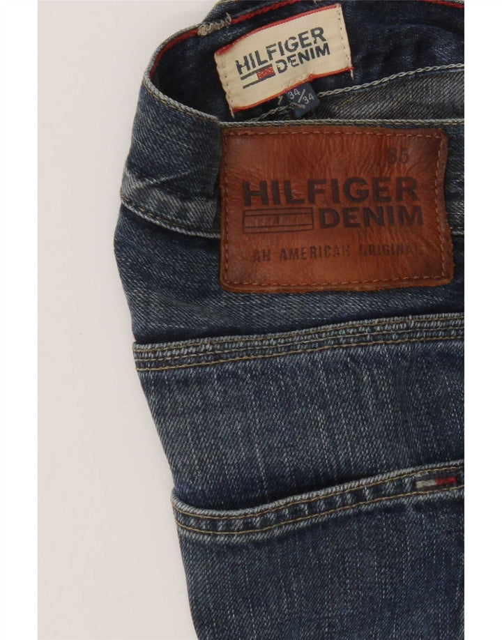 Jeans retos masculinos Tommy Hilfiger W34 L34 azul