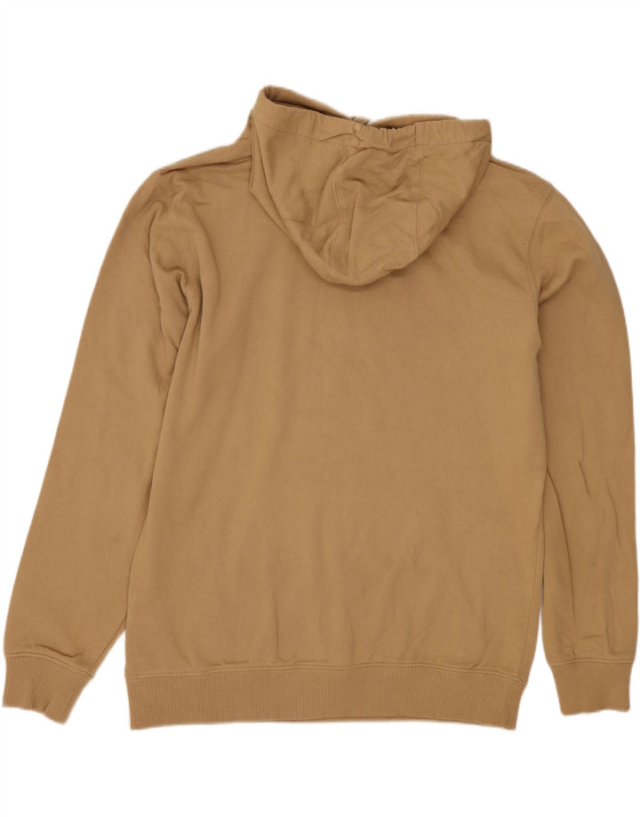 Vans masculino gráfico moletom com capuz pequeno algodão bege