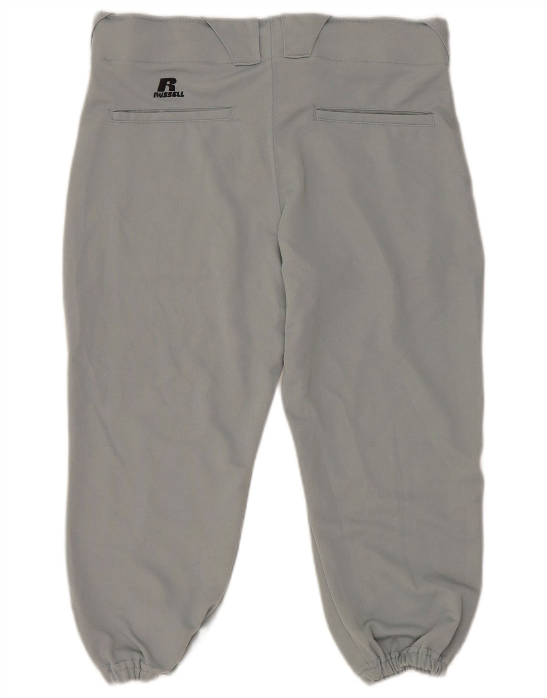 RUSSELL ATLÉTICO Mens Joggers Calça Capri Médio W32 L19 Poliéster Cinza