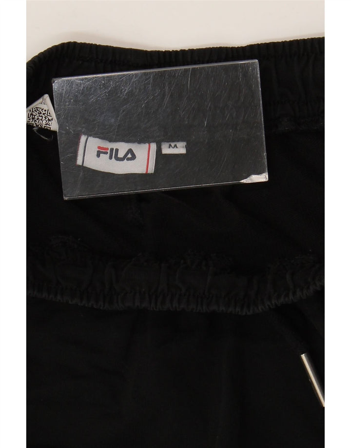 Shorts esportivo feminino Fila médio preto