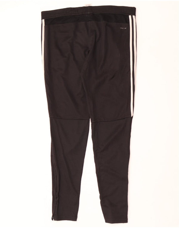 Calça Adidas Climacool Feminina UK 12/14 Médio Preto Poliéster