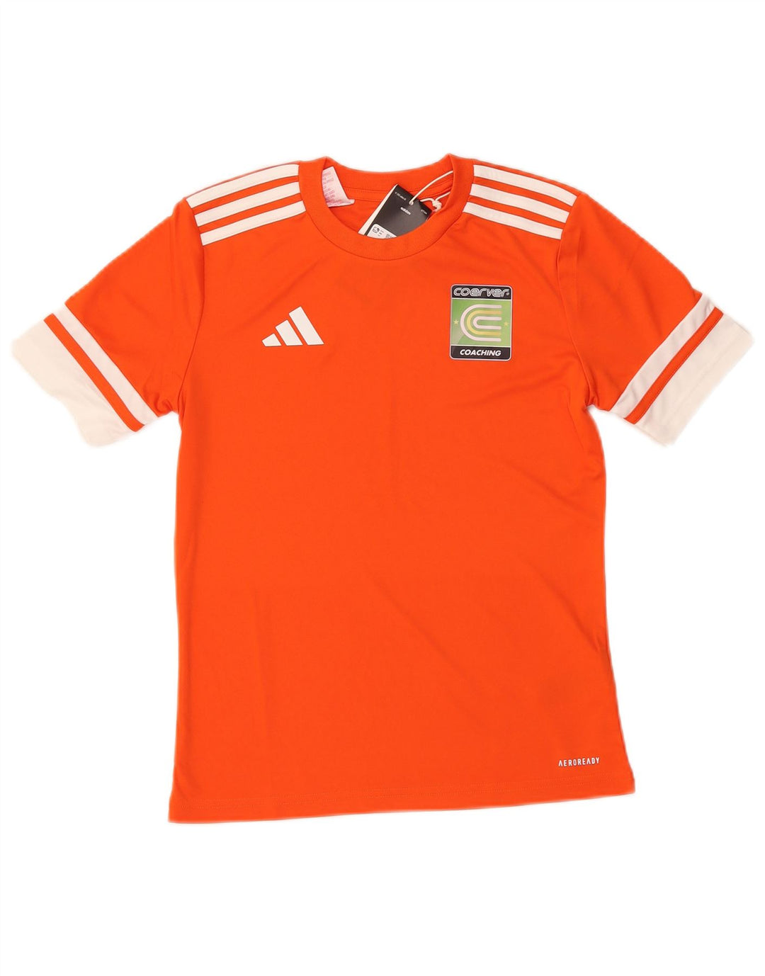 Camiseta ADIDAS Menino Aeroready Graphic Top 11-12 Anos Laranja Colorblock