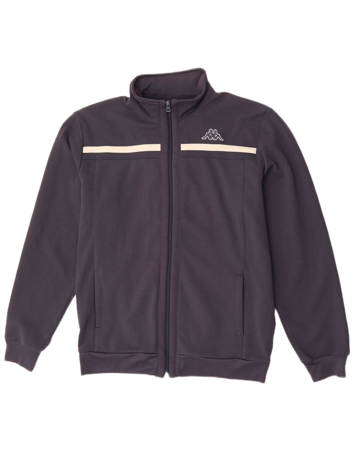 Jaqueta Kappa Masculina de Treino XL Azul Marinho Poliéster