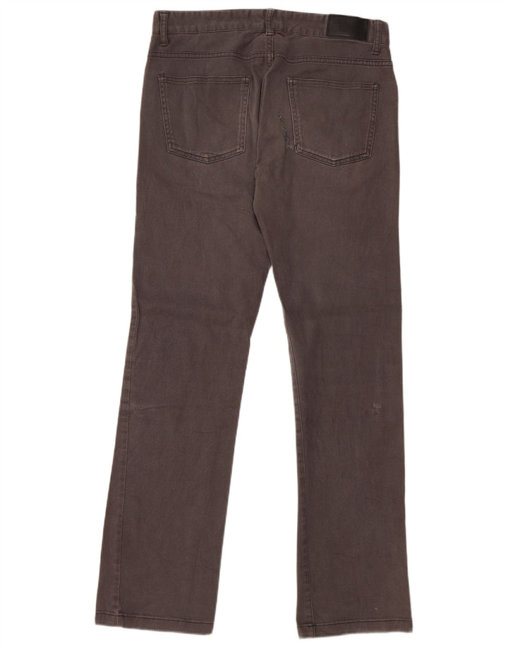 Calça casual reta masculina ZARA EU 40 médio W31 L31 cinza