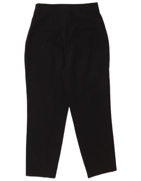 Zara Calça feminina casual cônica média W30 L26 preta