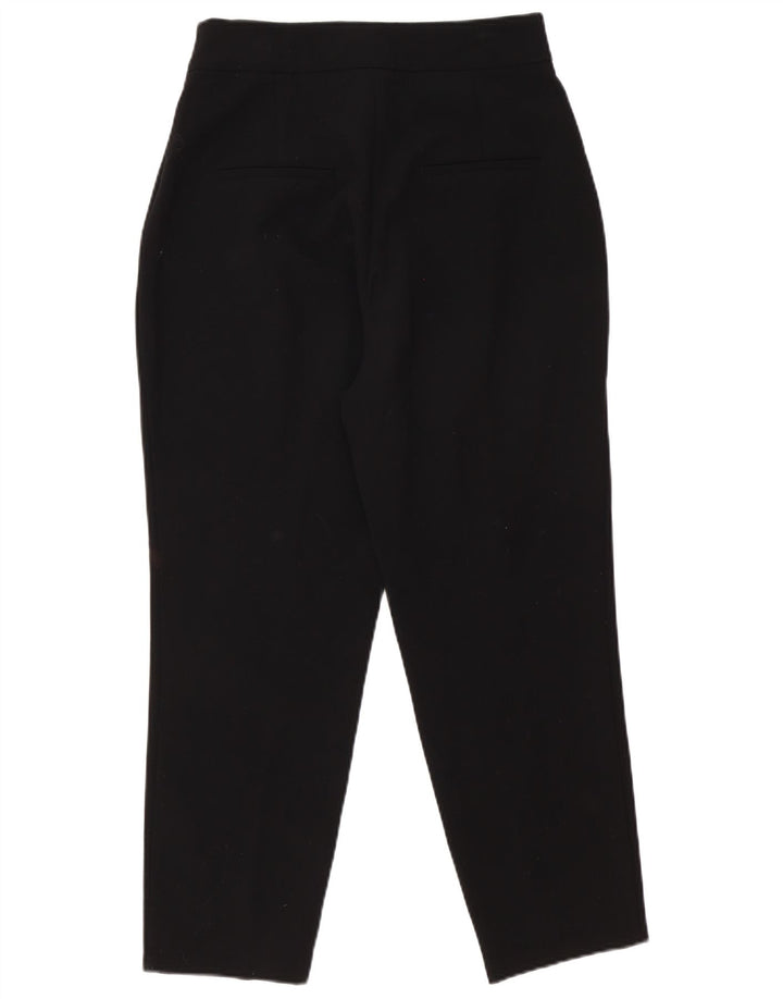 Zara Calça feminina casual cônica média W30 L26 preta