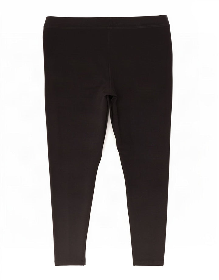 Leggings femininos Marks & Spencer UK 20 2XL algodão preto