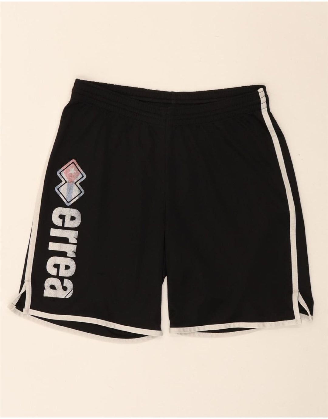 Shorts esportivos gráficos masculinos ERREA médio preto