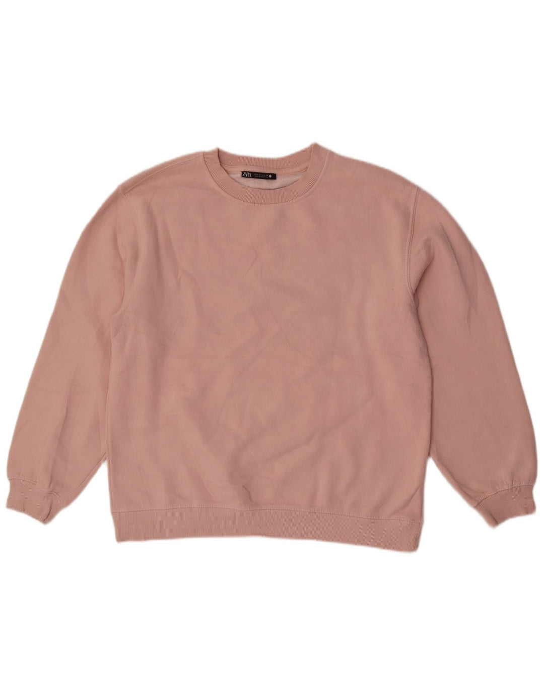 Zara moletom feminino jumper UK 16 grande rosa