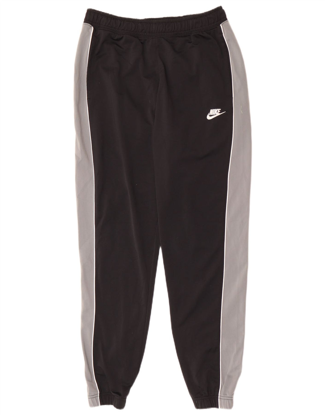 Calça de treino masculina Nike Joggers grande preto colorblock poliéster