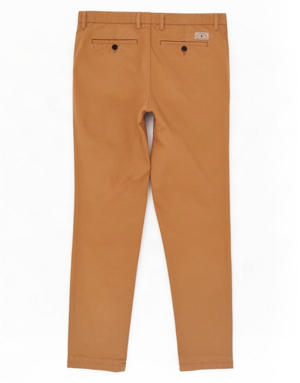 Calça Chino Masculina Slim Fit Jack Wills W34 L32 Algodão Bege