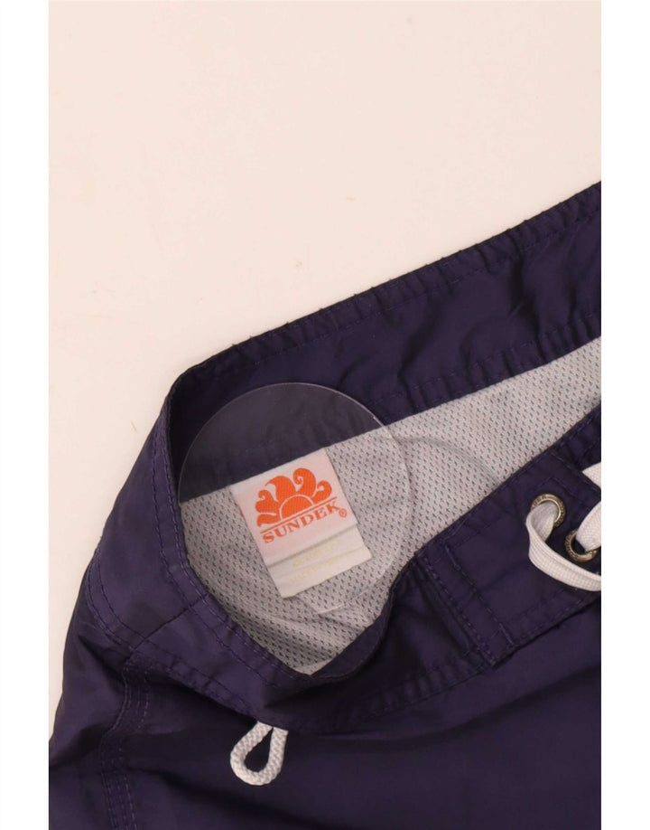 Shorts de natação masculino Sundek médio azul marinho poliéster