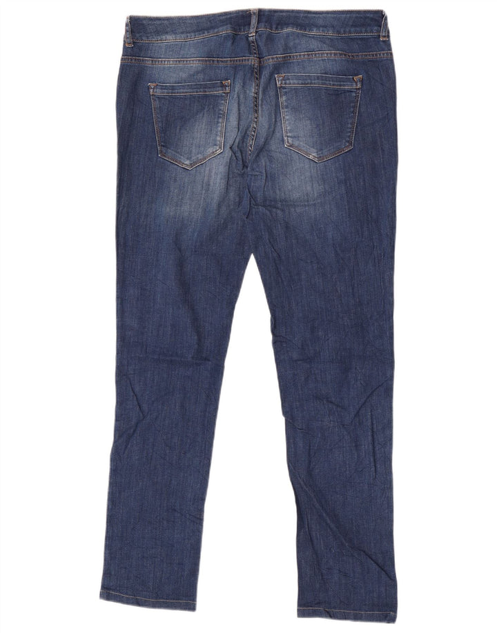 Jeans Massimo Dutti feminino slim fit W36 L31 azul marinho