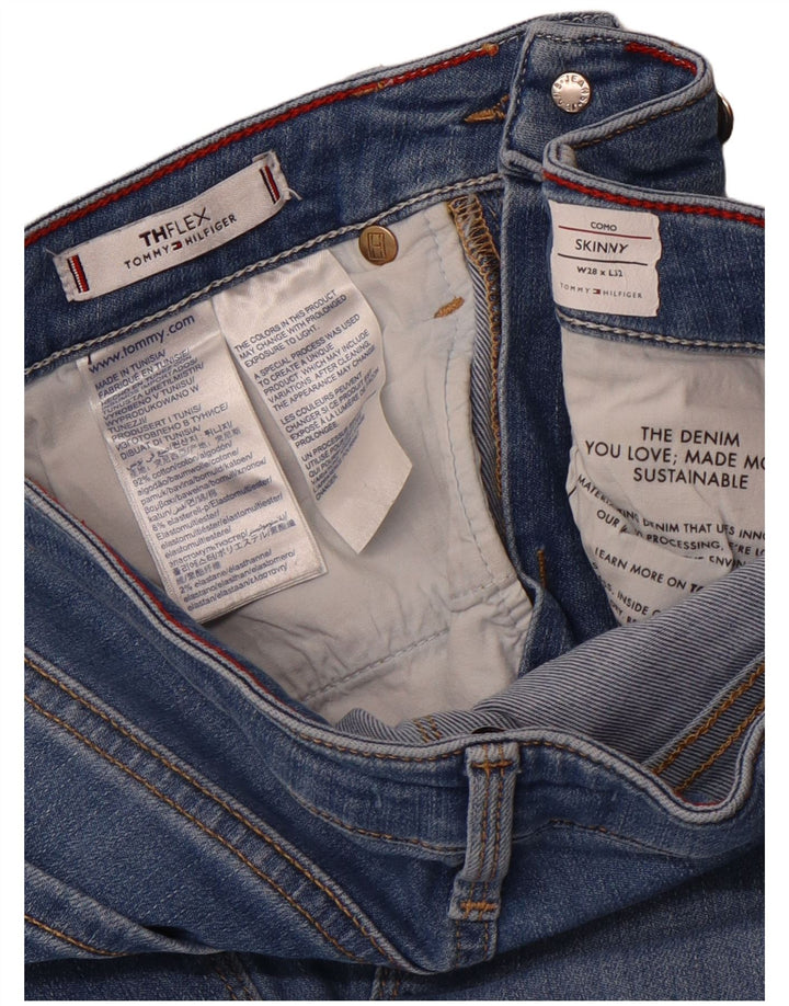 Jeans TOMMY HILFIGER feminino Flex Skinny W28 L27 algodão azul