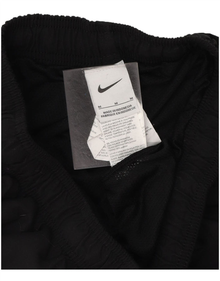 Shorts esportivos femininos NIKE UK 12 poliéster preto médio