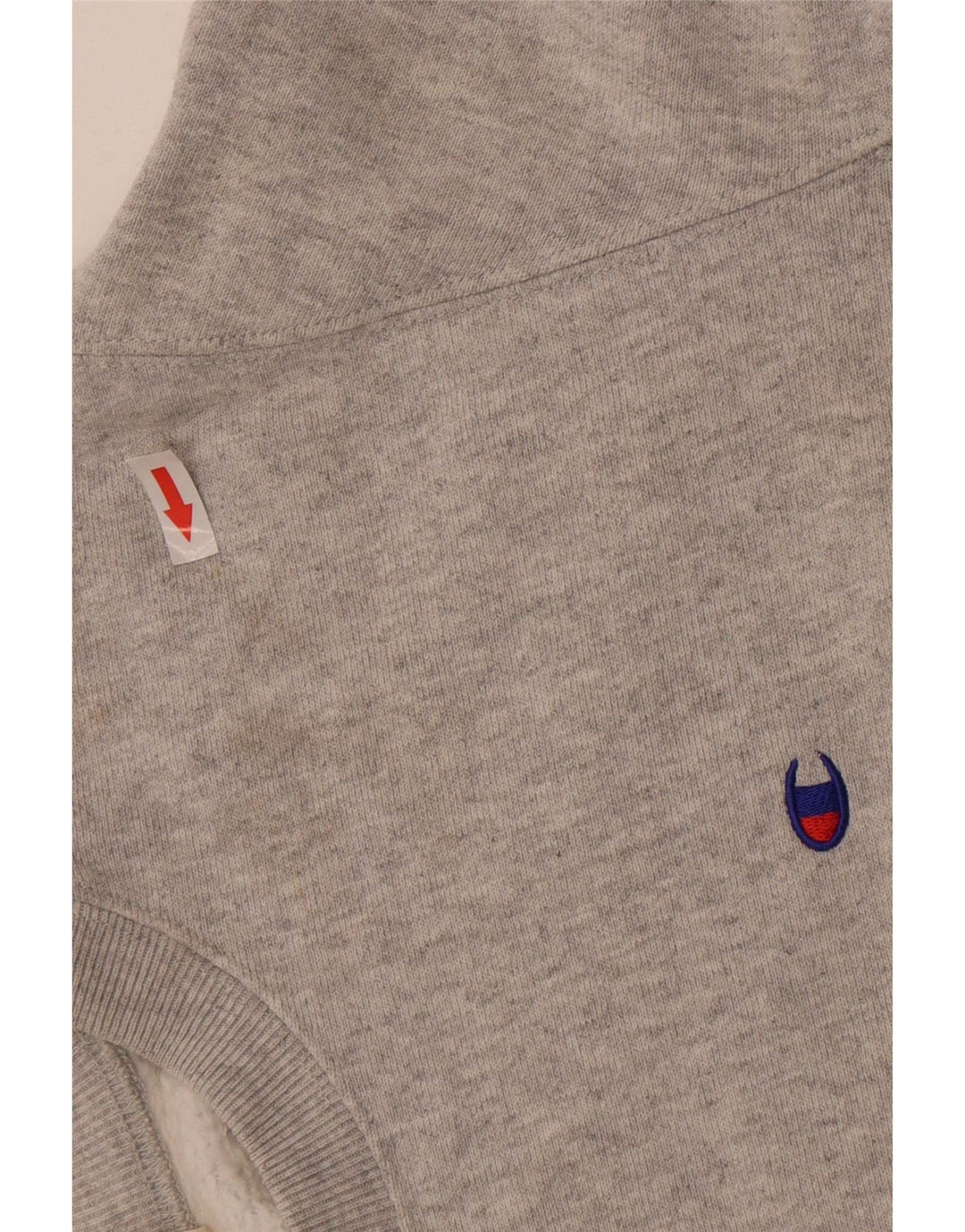 Moletom masculino Champion Reverse Weave pequeno algodão cinza