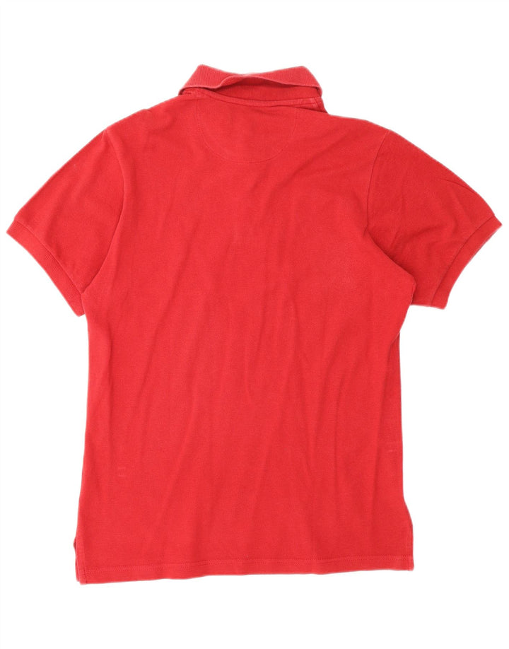Camisa pólo masculina Murphy & Nye pequena vermelha
